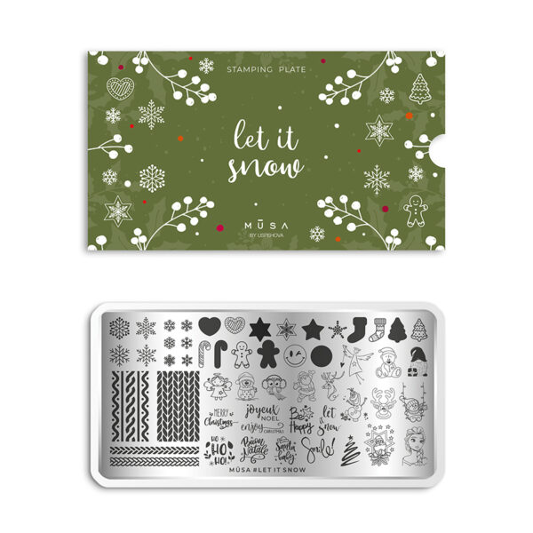 Kit Stamping Let It Snow