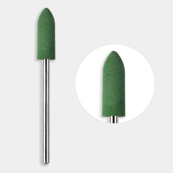 Punta in Silicone Verde – Grana Sottile