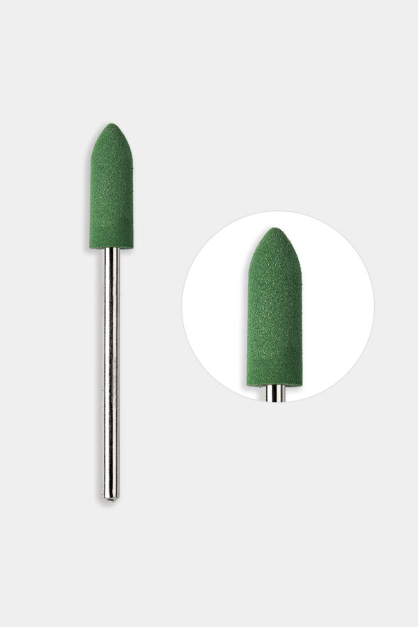 Punta in Silicone Verde – Grana Sottile