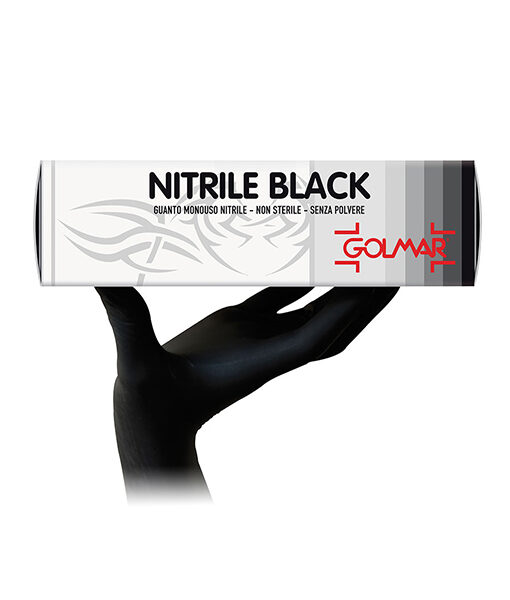 GUANTI NITRILE BLACK GOLMAR