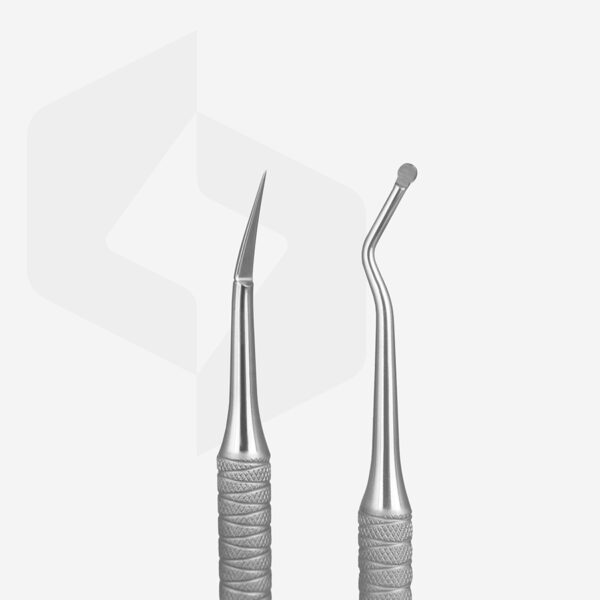 Spatola per Pedicure Expert PE20/1 (curette arrotondato e pulitore a punta)