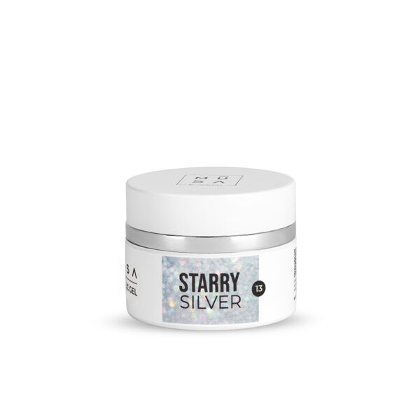 acrylic gel starry silver 13 – 15 ml