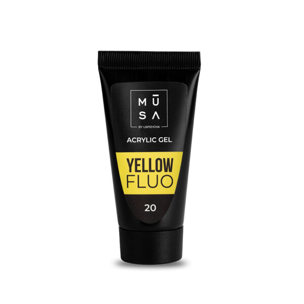 acrylic gel yellow fluo 20 -35ml