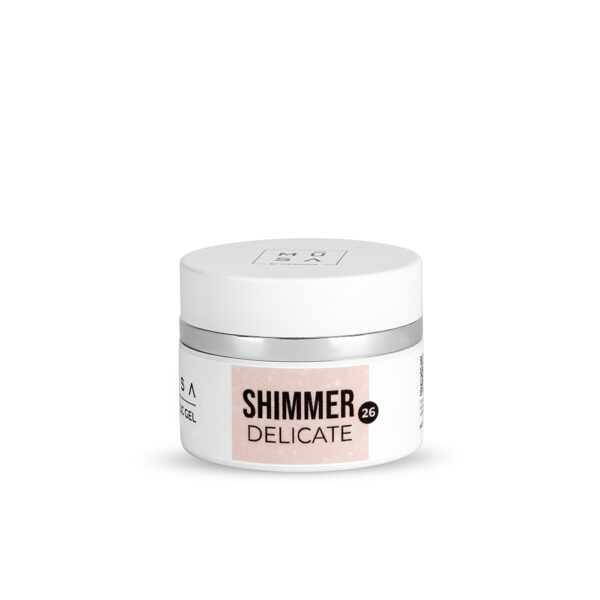 acrylic gel shimmer delicate 26 – 15ml