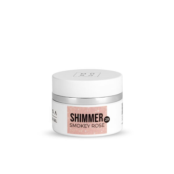 acrylic gel shimmer smokey rose 29- 15ml